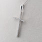 Collana con croce di diamanti